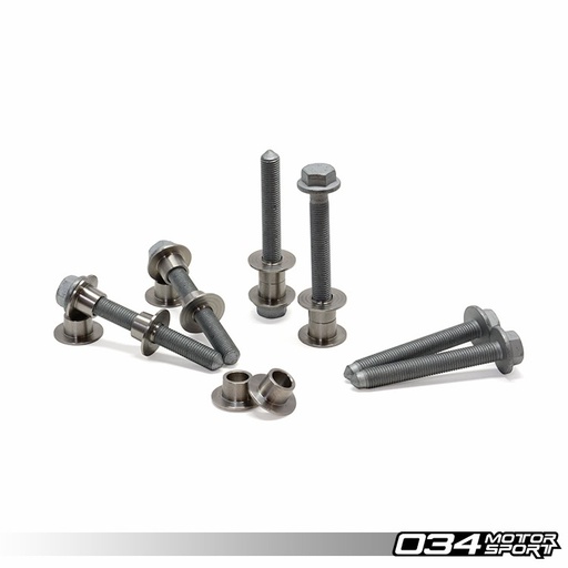 Stainless Steel Subframe Locking Collar Upgrade Kit, MkV/MkVI Volkswagen Golf/Jetta/GTI/GLI & 8P Audi A3