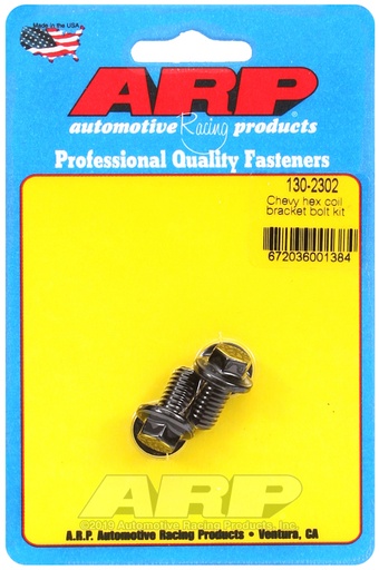 Chevy hex coil bracket bolt kit