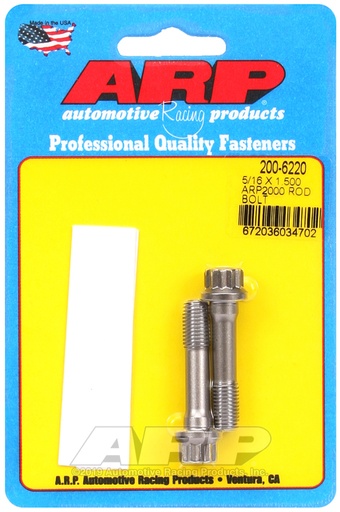 5/16" General replacement ARP2000 rod bolt kit