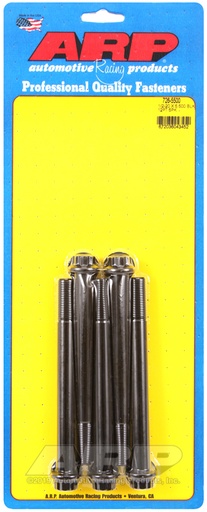 1/2-20 x 5.500 12pt black oxide bolts