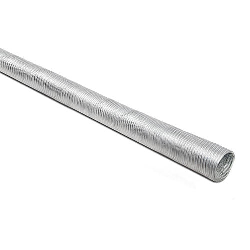 Gaine aluminium "Thermo flex" L=3 m (Gris) - 7.62 cm Alu