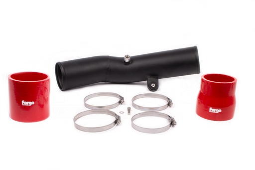 90mm HIGH FLOW INLET PIPE RED