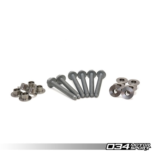 Stainless Steel Subframe Locking Collar Upgrade Kit, MkV/MkVI Volkswagen Golf/Jetta/GTI/GLI & 8P Audi A3